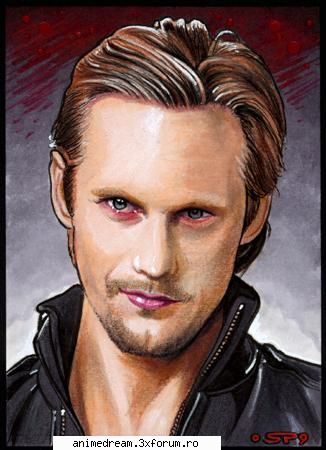 eric northman portret facut godric