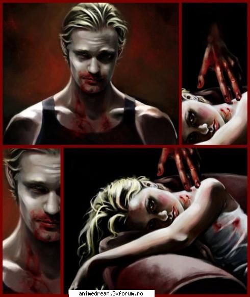 eric northman cand creat-o willow ... era blonda atunci ... avea ochi umani cam ... vazut-o will