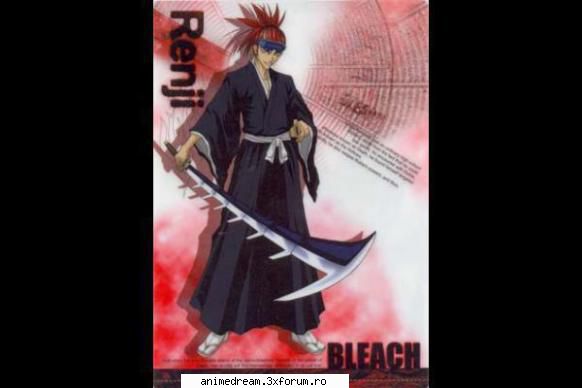 abarai renji nyahh,eu ador mai mult decat ichigo Hiei's friend