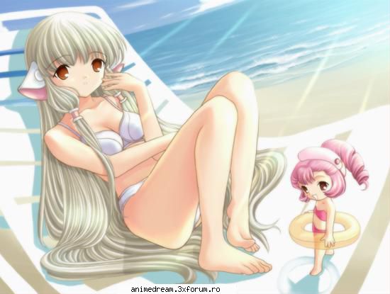 summer anime girl