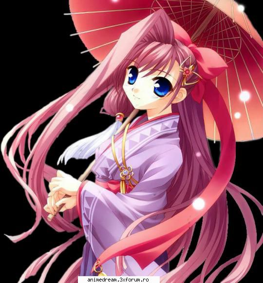 Anime girls in kimono - Amu-chan - Anime Gallery^_^