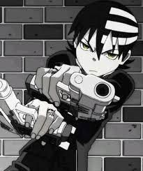 Death the Kid - tipu asta e penal frate!!cand ceva nu e simetric - Soul Eater