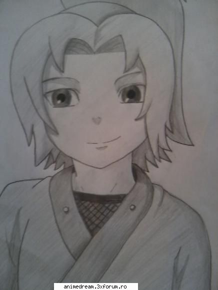 Desene Naruto - Tsunade (copil) - Fan art