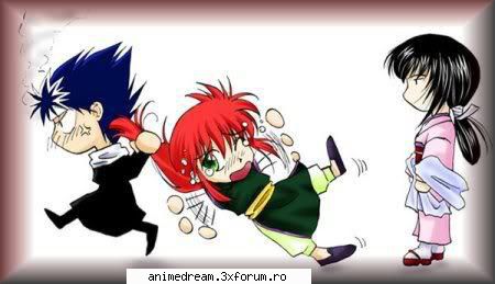 Funny faces - Amu-chan - Yu yu Hakusho