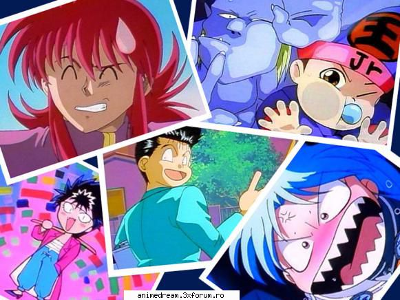 Funny faces - Amu-chan - Yu yu Hakusho