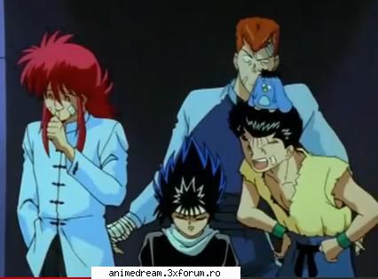 Funny faces - Amu-chan - Yu yu Hakusho