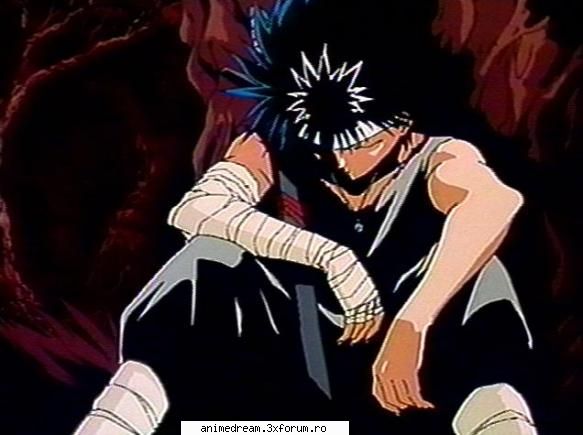 Hiei - Hm...pasiunea de a lupta, nu credeam k exista - Yu yu Hakusho
