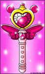 Ichigo/Zoey - Ichigo's aqua rod - Mew Mew Power