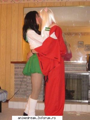 kiss inu kag inuyasha