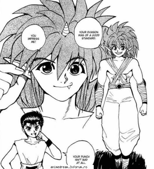 Jin-Maestrul Vantului - nu mai repetati pozele ,oameni buni, k o sa incep - Yu yu Hakusho