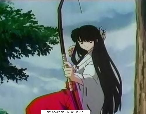 Kikkyo - O inteleg intr-un fel. Este greu sa fii - Inuyasha