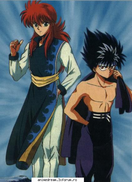 a doua.. kurama si hiei un cuplu?
