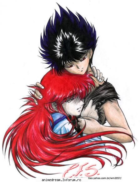 Kurama si Hiei un cuplu? - Stiu ca in realitate,adica in anime-ul respetiv - Yu yu Hakusho