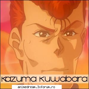 Kuwabara - Mi se pare ironic cum e asa de afectuos cu pisica - Yu yu Hakusho
