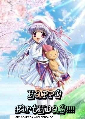 La multi ani,Bya! - Keyko-chan - Happy Birthday!>