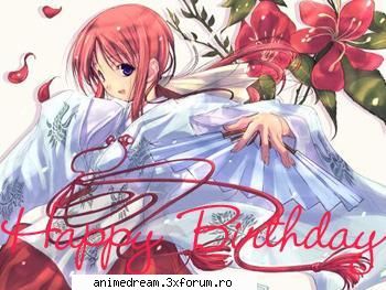La multi ani,Bya! - Keyko-chan - Happy Birthday!>