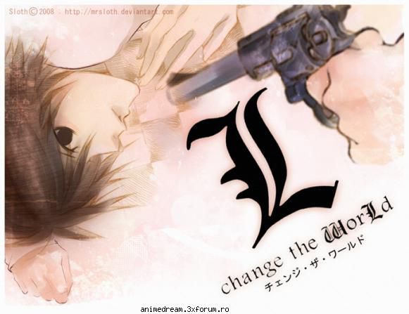 Lawliet/L/Ryuga/Ryuzaki - transcrierea pozei de mai sus: Sugar Overdose: L - Death Note