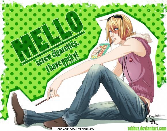Mello - JustMe - Death Note