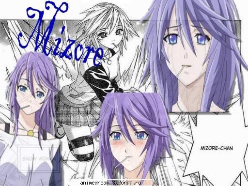 Mizore - Amu-chan - Rosario+Vampire
