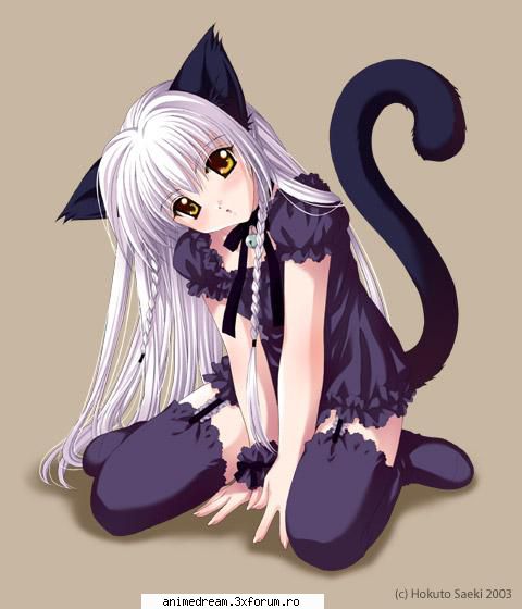6) nekomimi (cat girls)