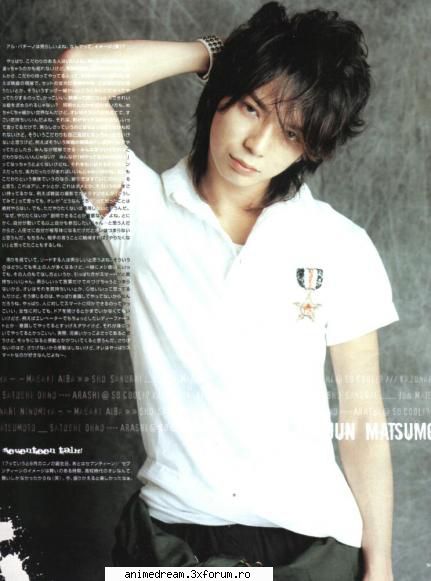 Official photos - sincer nu mai pot zice nimic este foarte frumos - Matsumoto Jun