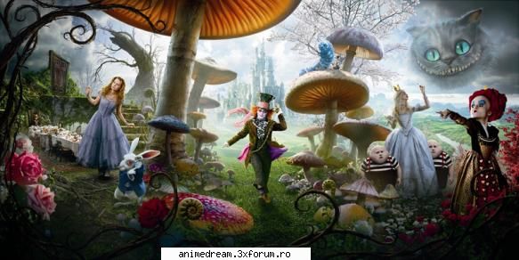 Pareri despre "Alice in Wonderland" (2010) - In ciuda unor critici pe care le-am auzit despre - Filme