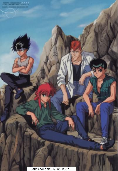 Photo group - stiu =( uite aici nu mai e lovit - Yu yu Hakusho