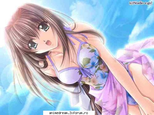 3) summer anime girl