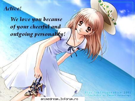 Summer anime girl - Keyko-chan - Anime Gallery^_^